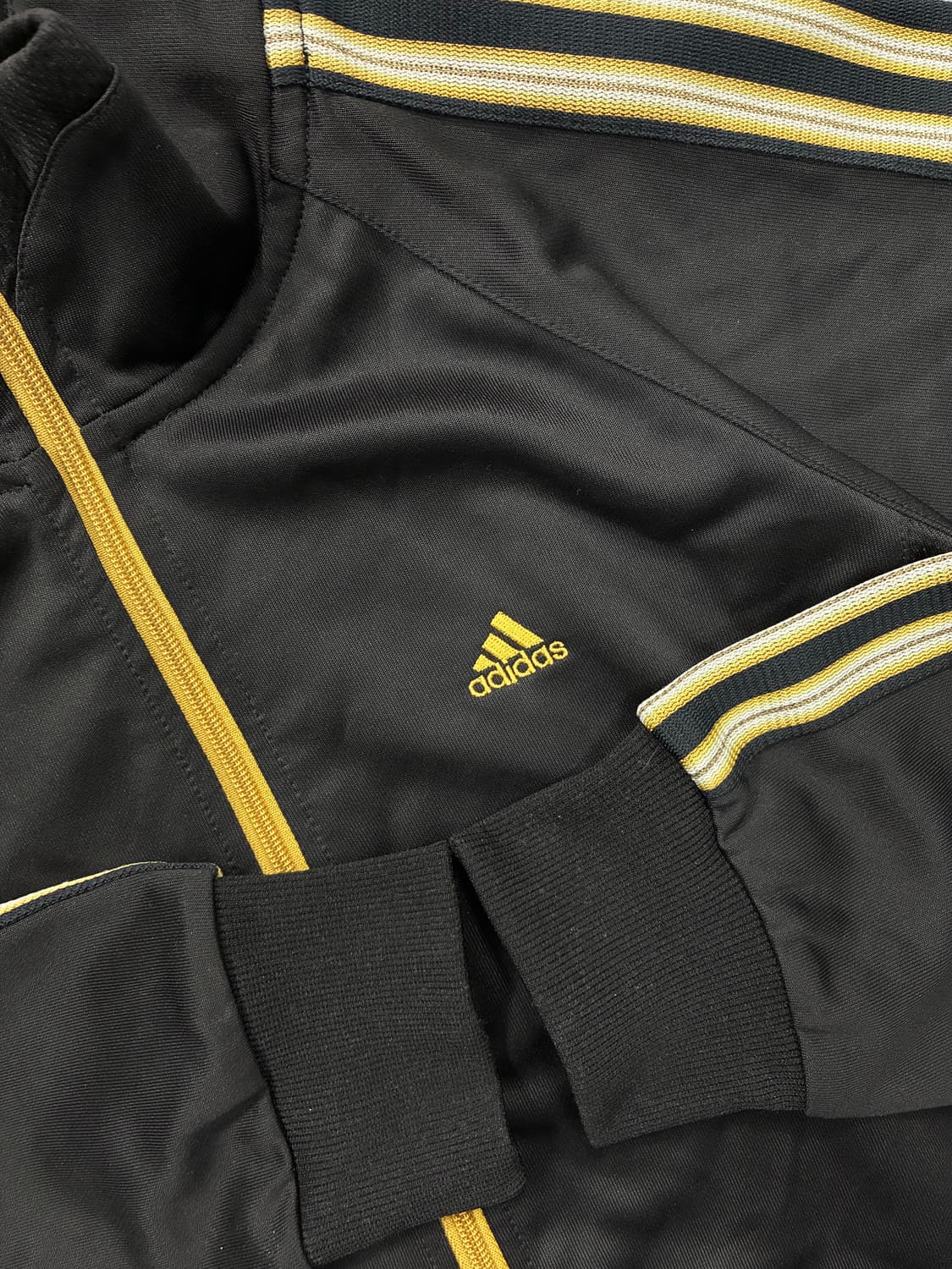 아디다스 블랙 골드 트랙탑 져지 L 상품이미지6