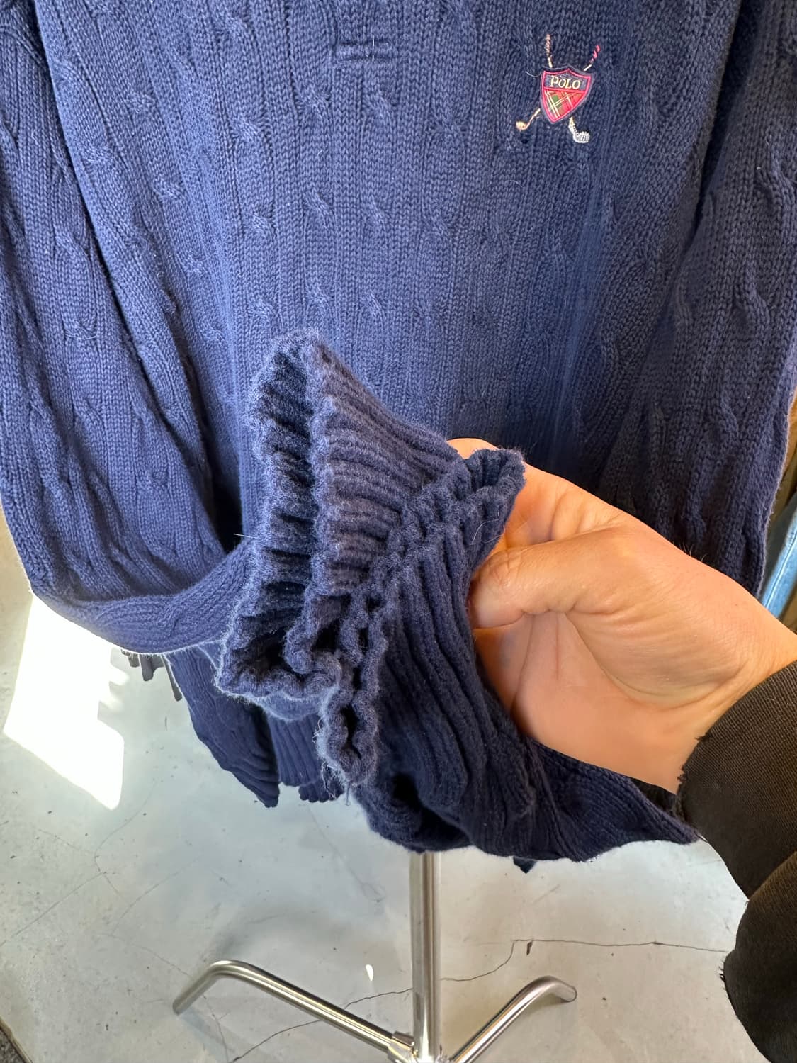 폴로 랄프로렌 헤비 케이블 니트 상품이미지4