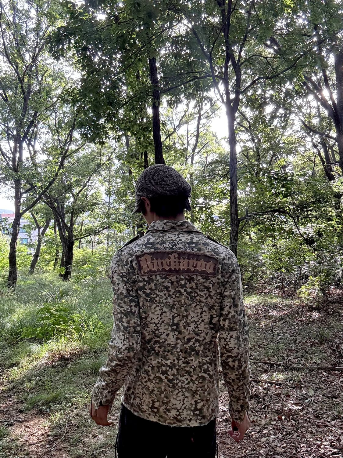 “Buckaroo”Y2K mood Military Skull Patch  상품이미지7