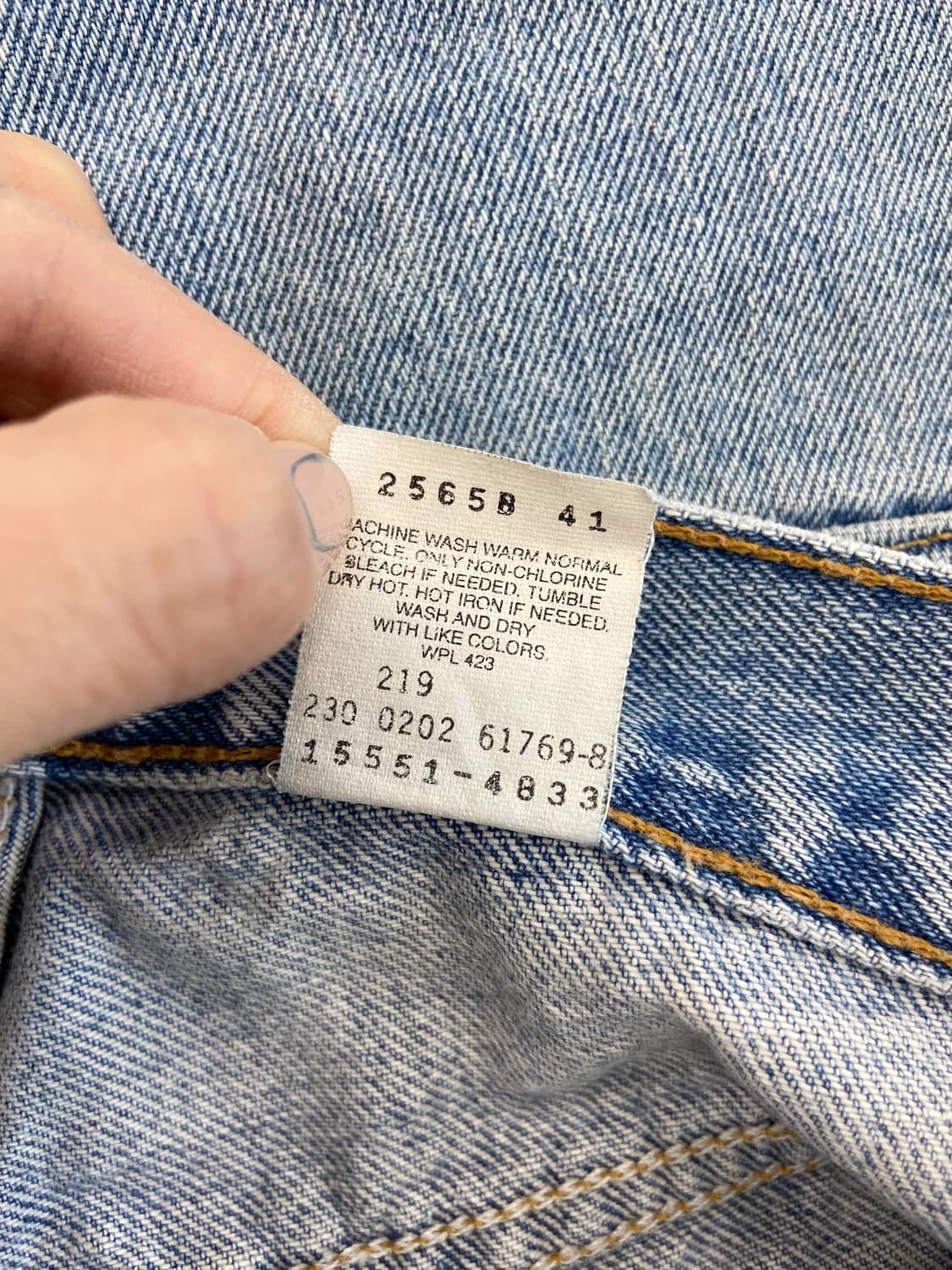 00's 리바이스 550 컷오프 쇼츠 [038] 상품이미지7