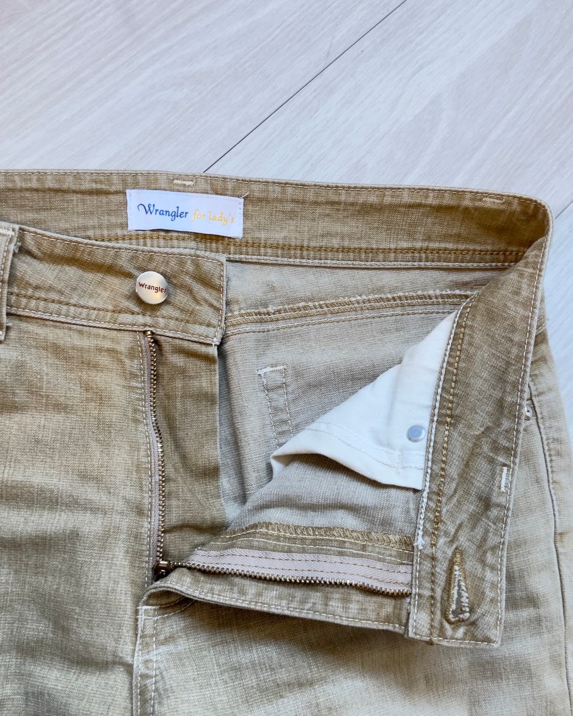 [WRANGLER] White Tag Denim Pants 상품이미지5