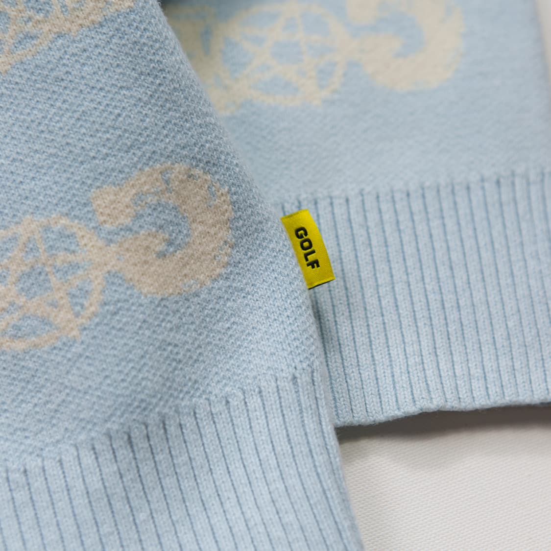 21FW 골프왕 리츄얼 스웨터 라이트블루 상품이미지6