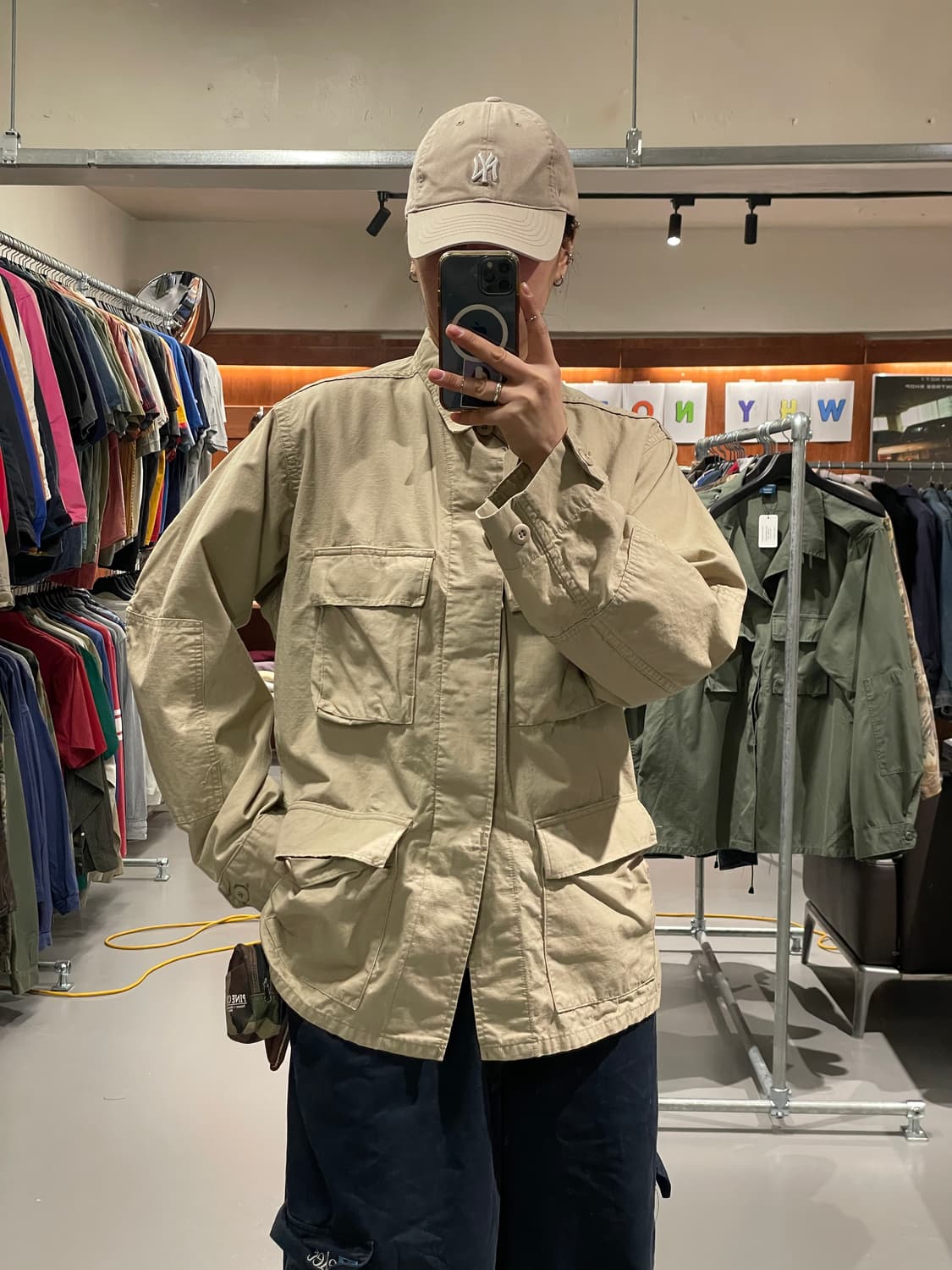 빈티지 밀리터리 BDU 야상 필드 자켓   상품이미지1