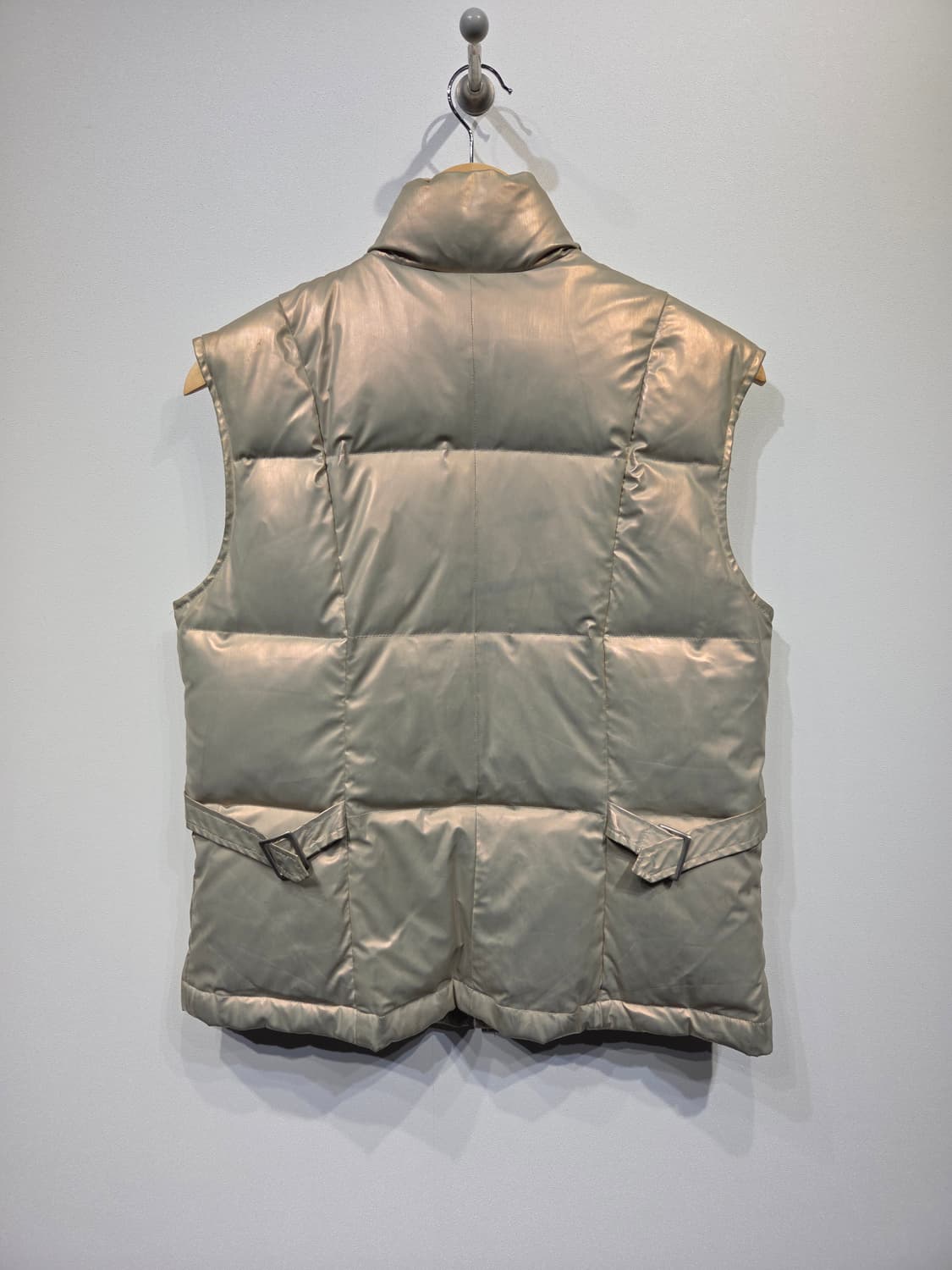 LACOSTE 라코스테 메탈릭 구스다운 패딩 조끼 상품이미지5