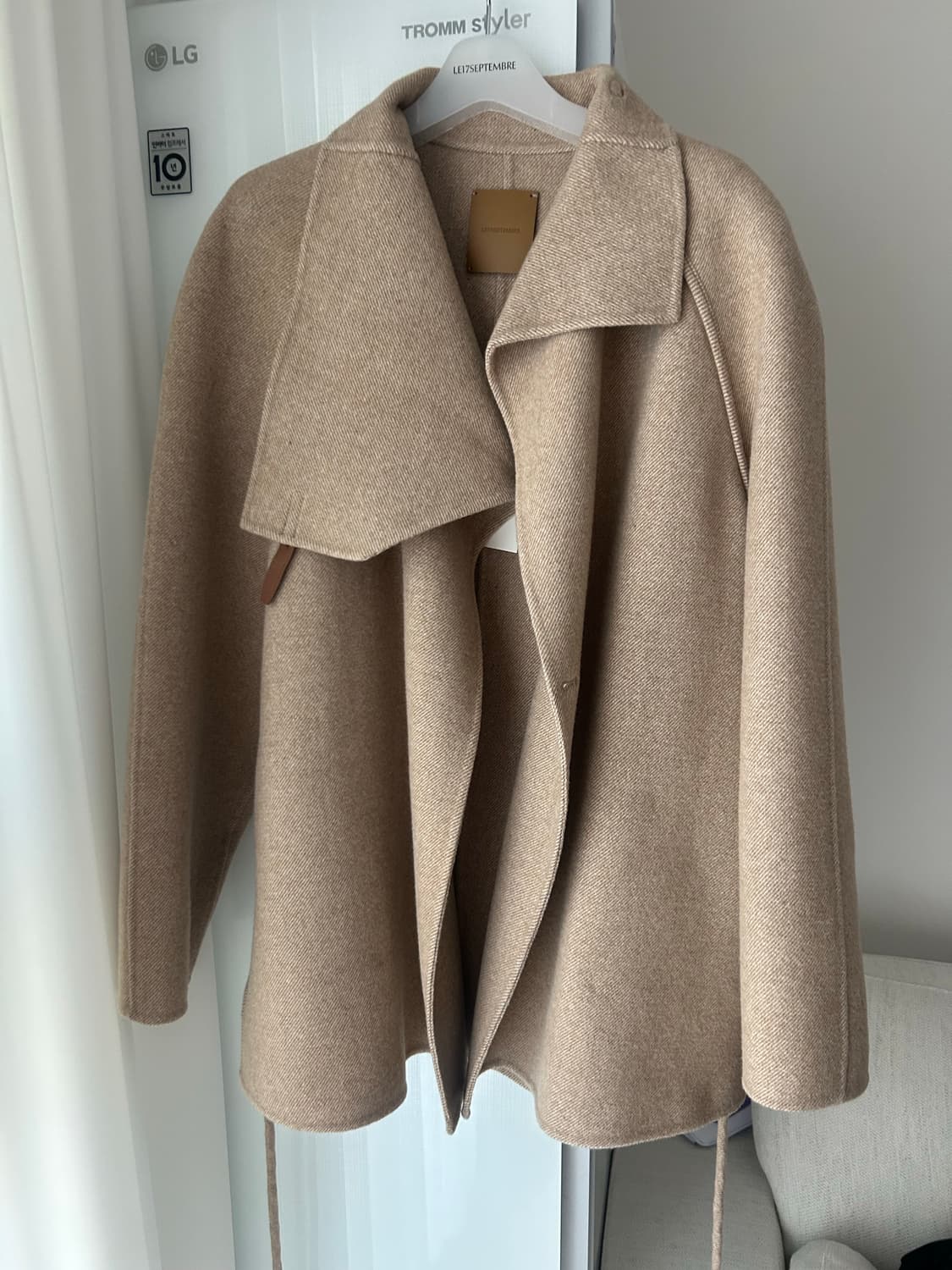Le17septembre cowl neck coat 르917 코트 상품이미지2