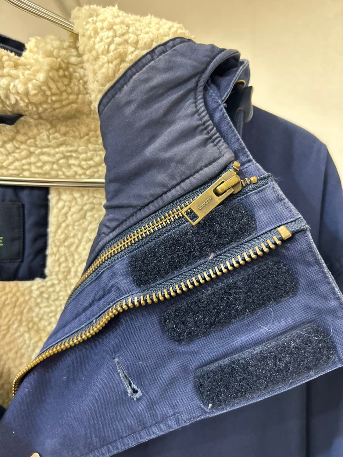 라코스테 후드 야상 점퍼 상품이미지4