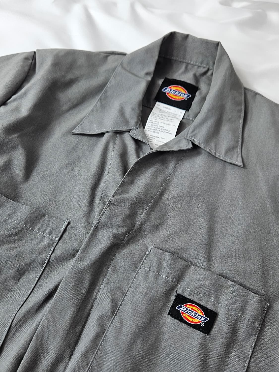 디키즈 빈티지 반팔 점프수트 그레이 올드스쿨 상품이미지2