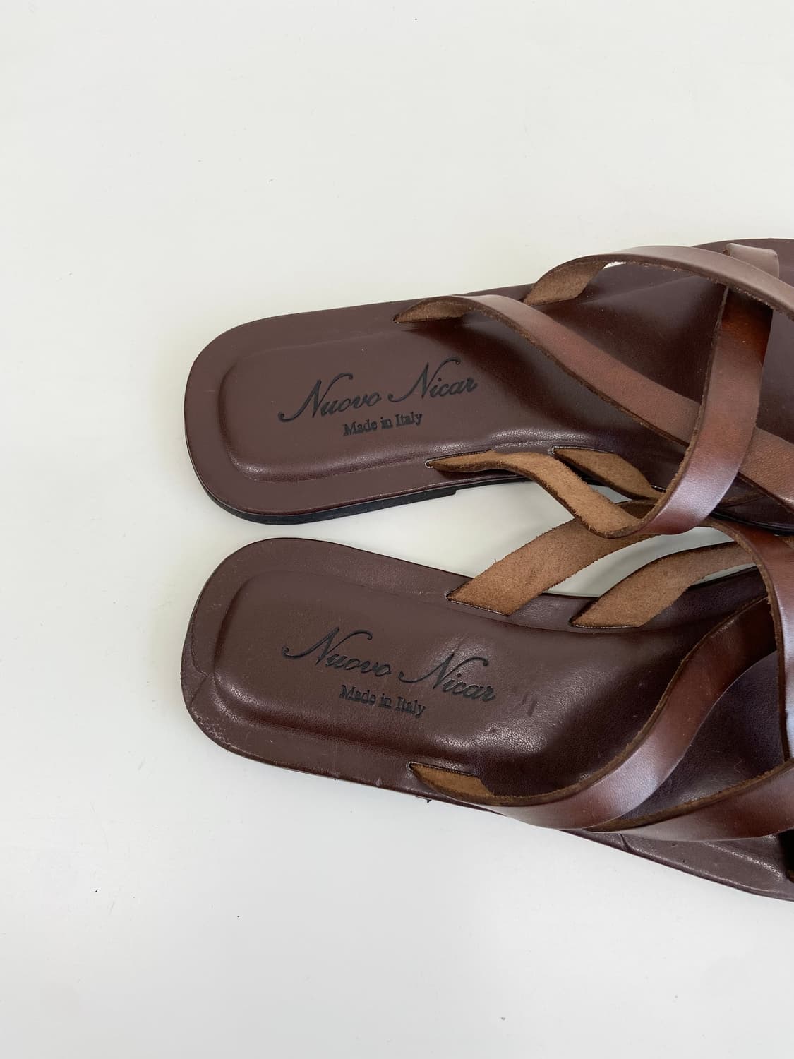 Nuovo Nicar 레더 슬리퍼  상품이미지3