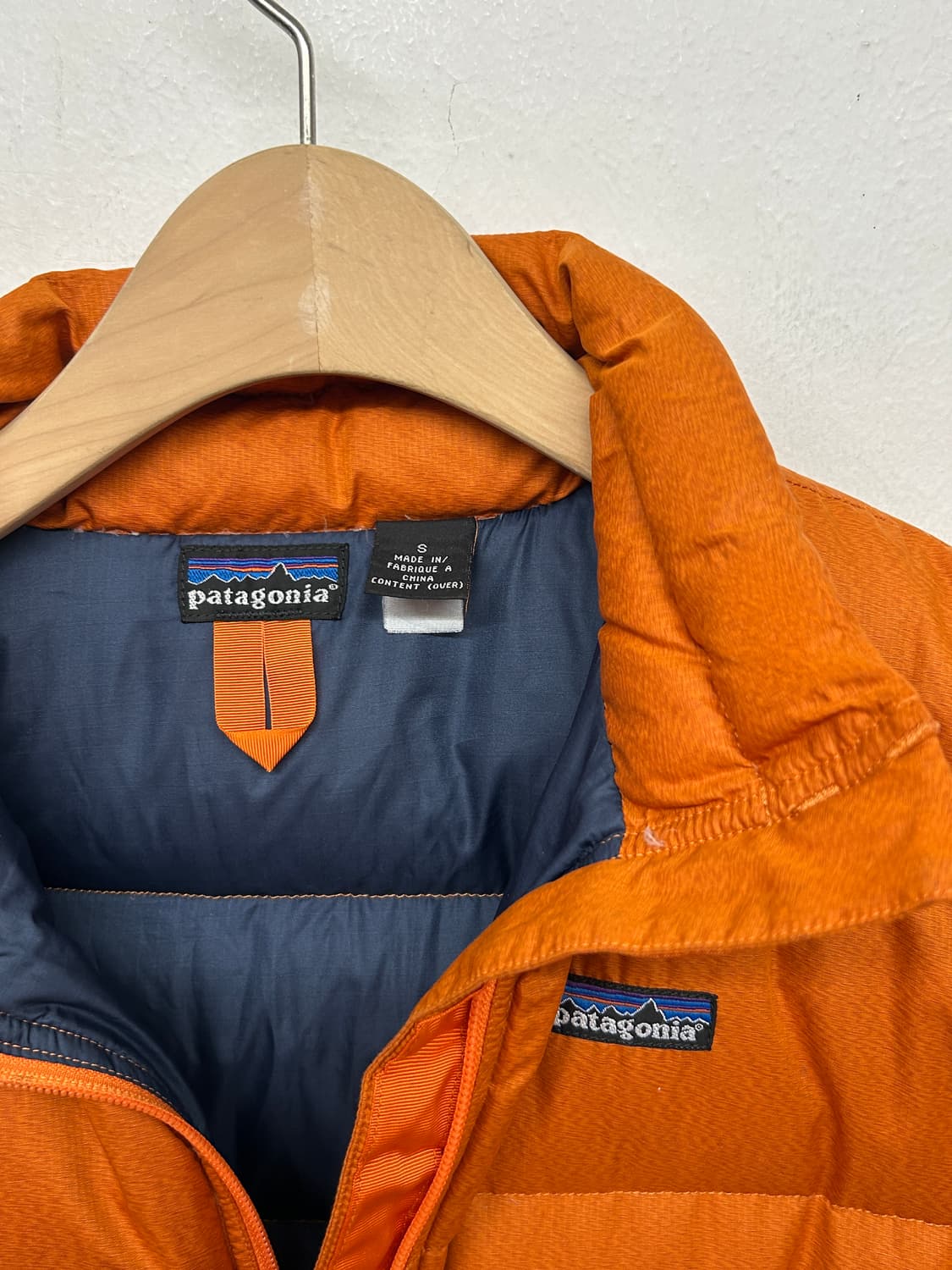00s 파타고니아 오렌지색 패딩 자켓  상품이미지5