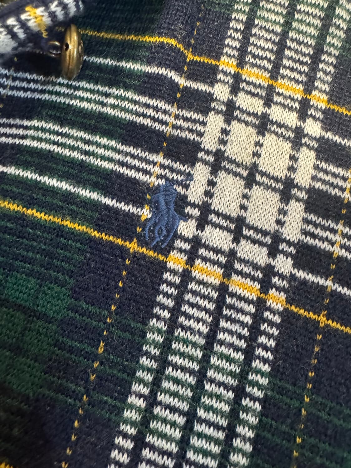 폴로 랄프로렌 키즈 플래드 울 블랜드 후드 판쵸 6세 상품이미지7