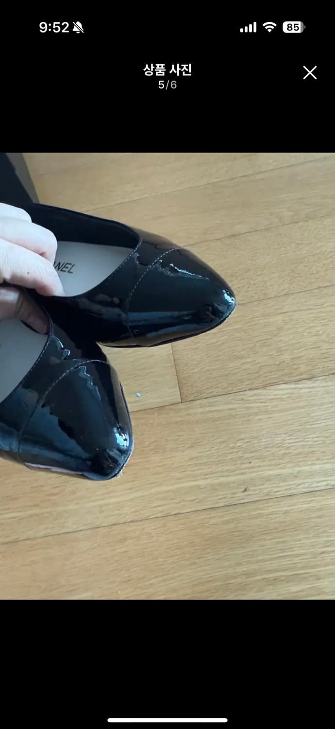 샤넬 플랫 슈즈 36 상품이미지5