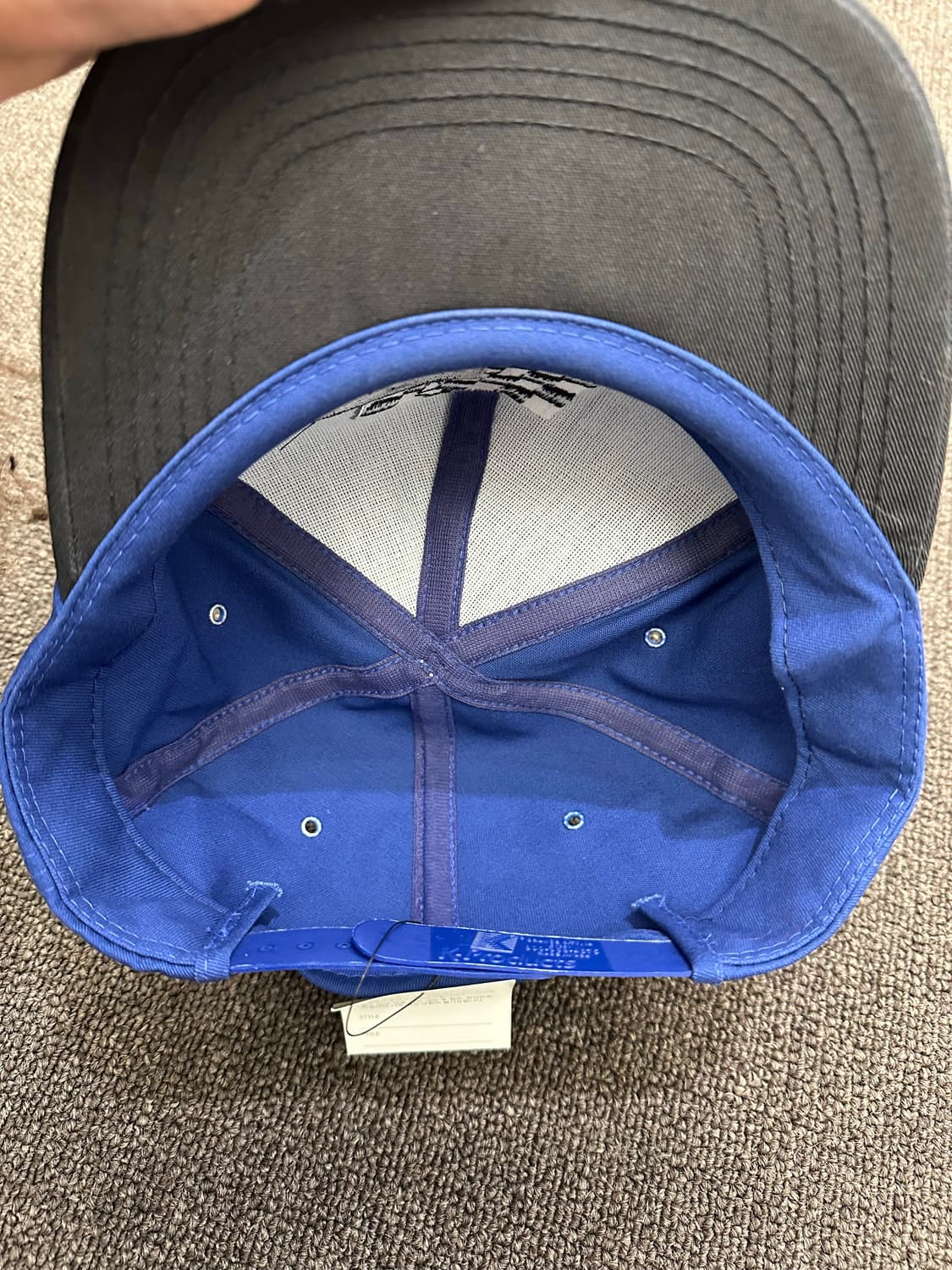 빈티지 레이싱 자수 로고 볼캡 상품이미지5