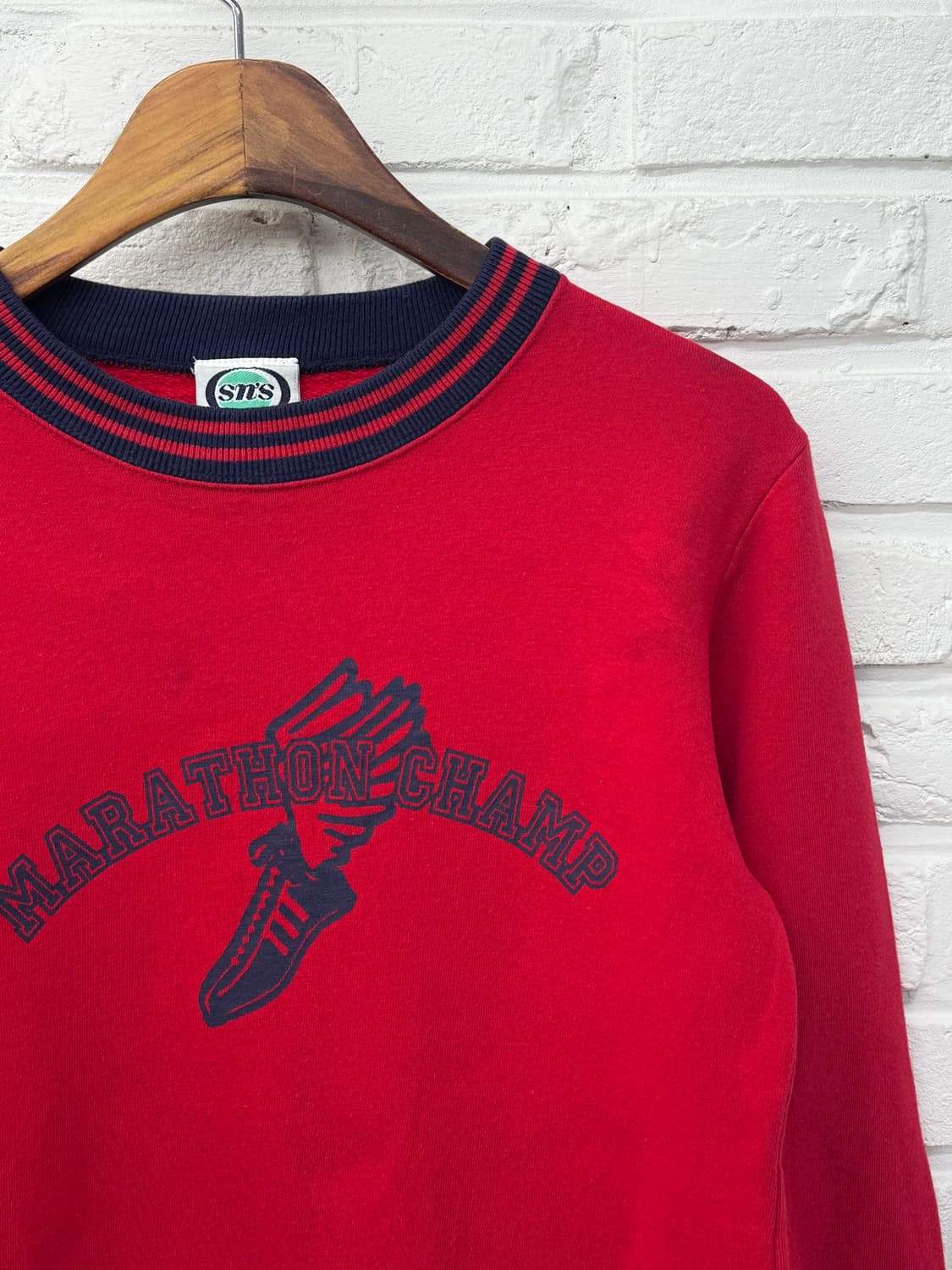 Sn’s 레드블루 맨투맨 상품이미지2