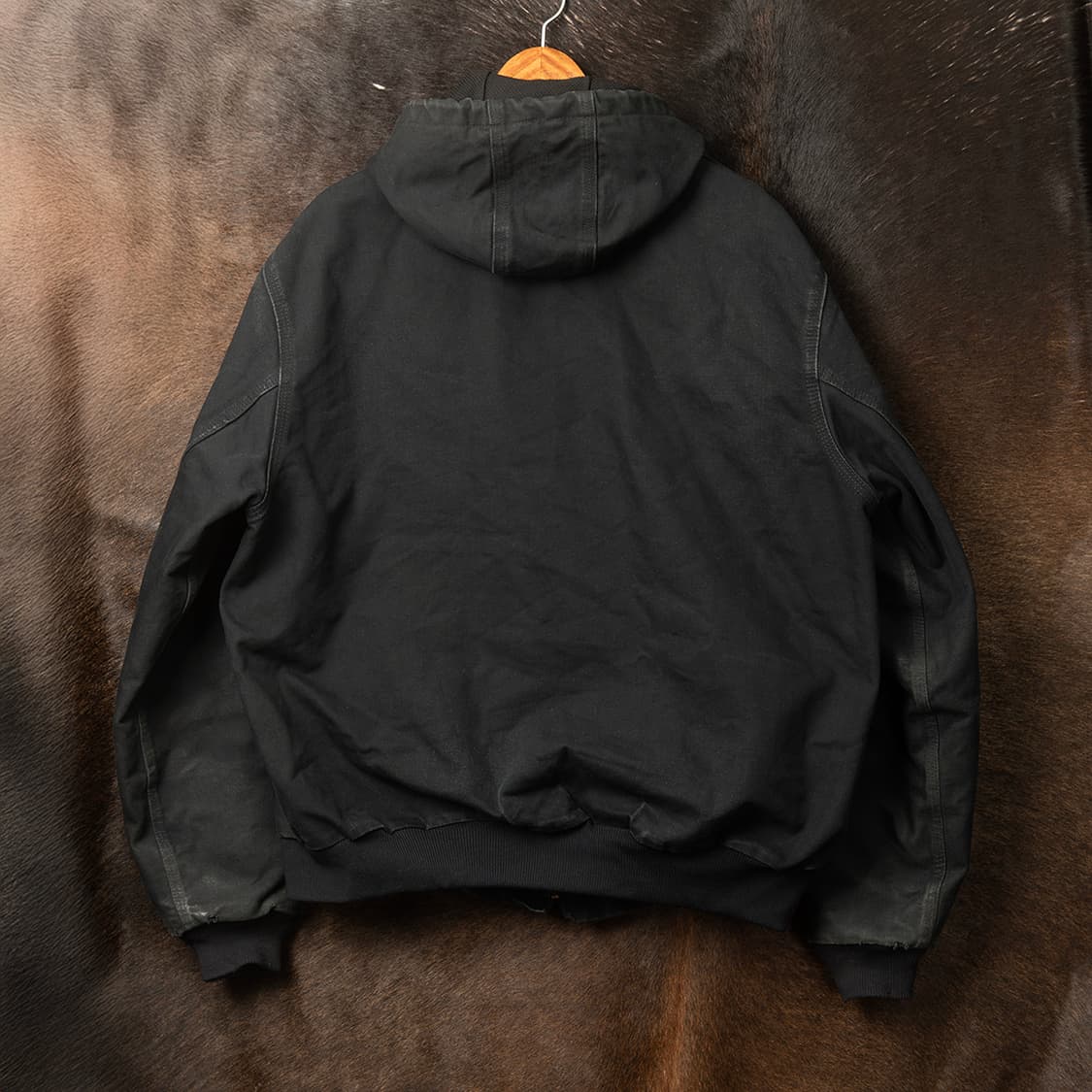 [L]  칼하트 J131 덕 액티브 자켓 블랙 USA 메이드  상품이미지5