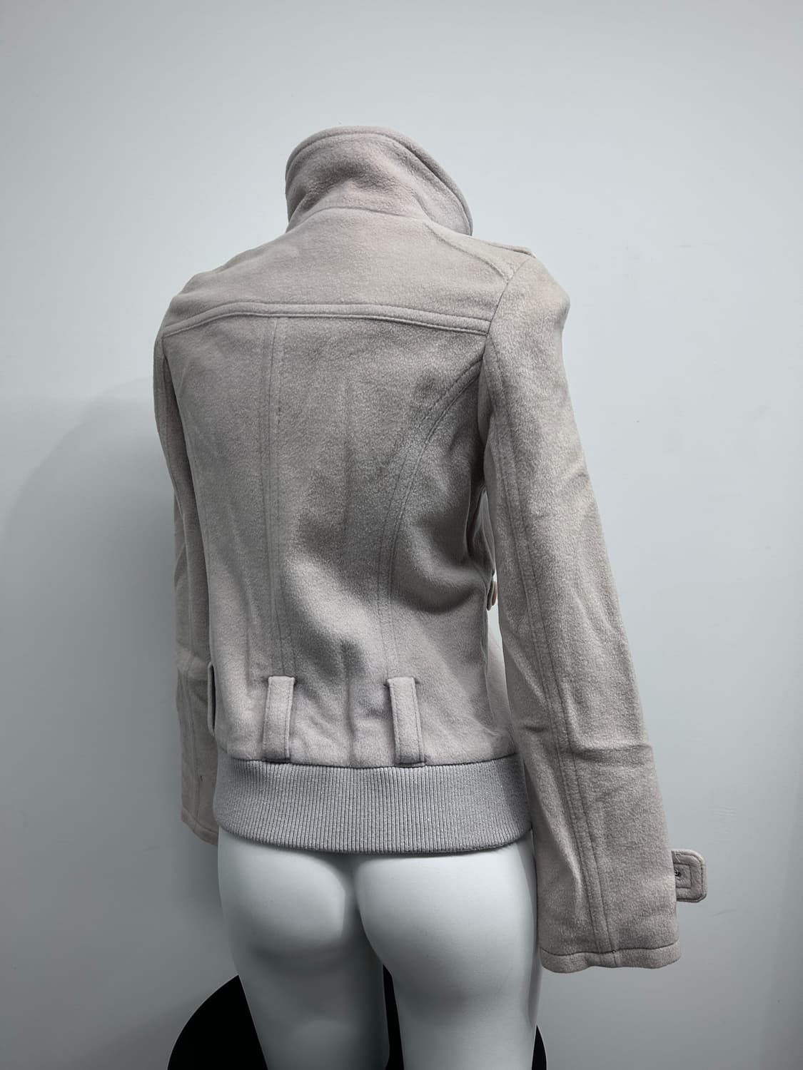 Ggpx 사선 하이넥 울 자켓 상품이미지2