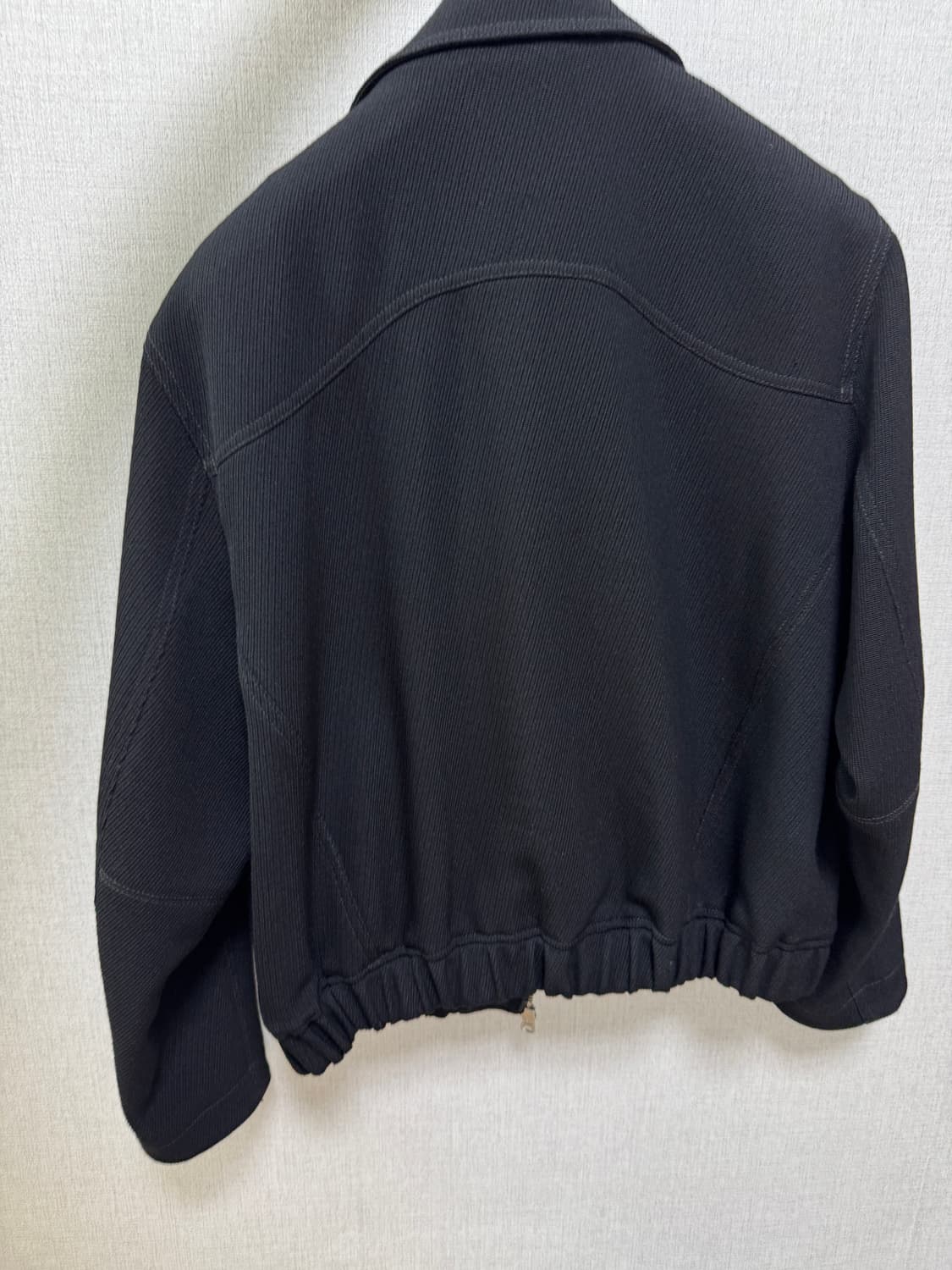 인사일런스 스컬프트 울 블루종 BLACK 상품이미지3