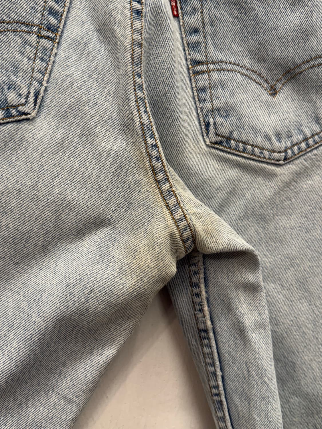 90s USA Levi’s 550 Denim Shorts 상품이미지4