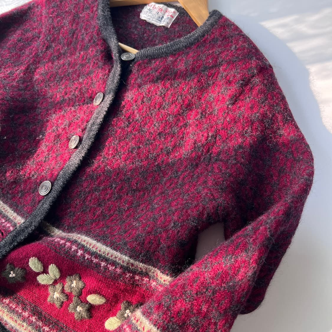 [S] 70s Tally-Ho 울 가디건 상품이미지7