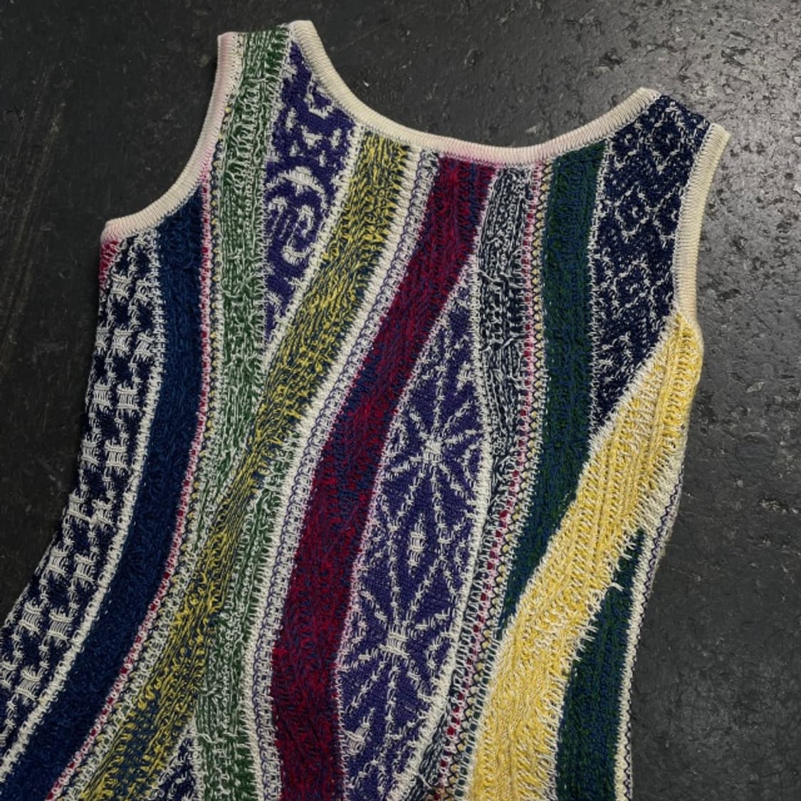 90 쿠지 케이블 니트 원피스 상품이미지2