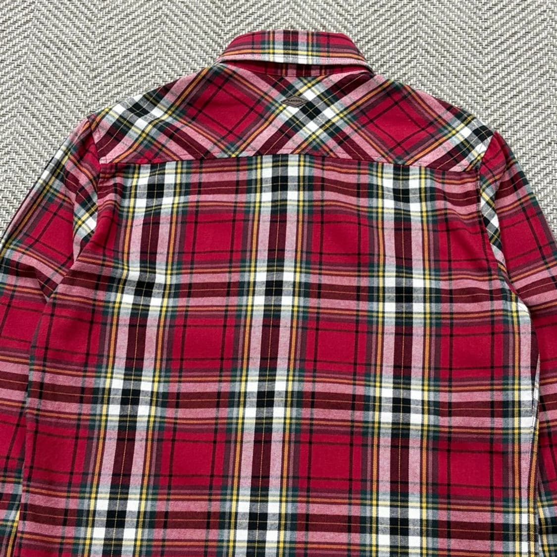 캉골 체크 셔츠 v2679 상품이미지4