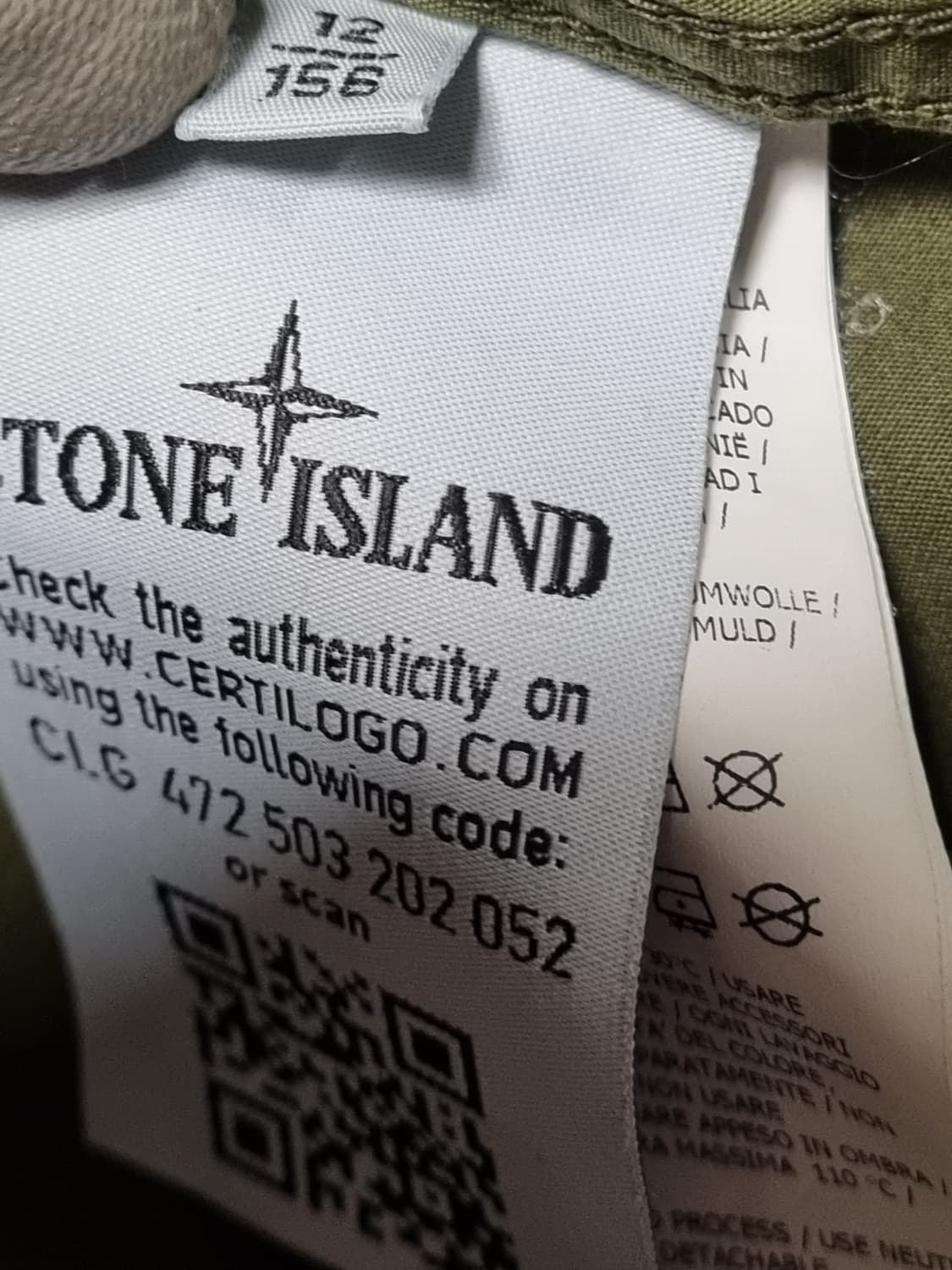 스톤아일랜드 주니어 셔츠자켓  상품이미지4