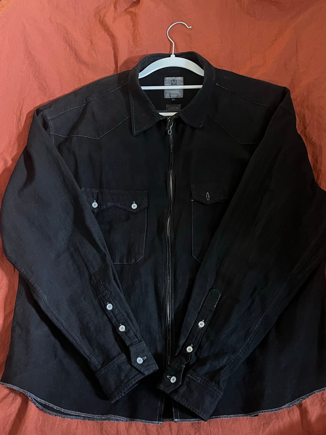 폴리테루 polyteru zip-up shirt  집업 셔츠  상품이미지3