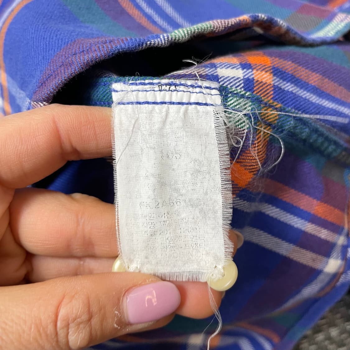 FUBU 체크 투포켓 긴팔 셔츠 XL 상품이미지5