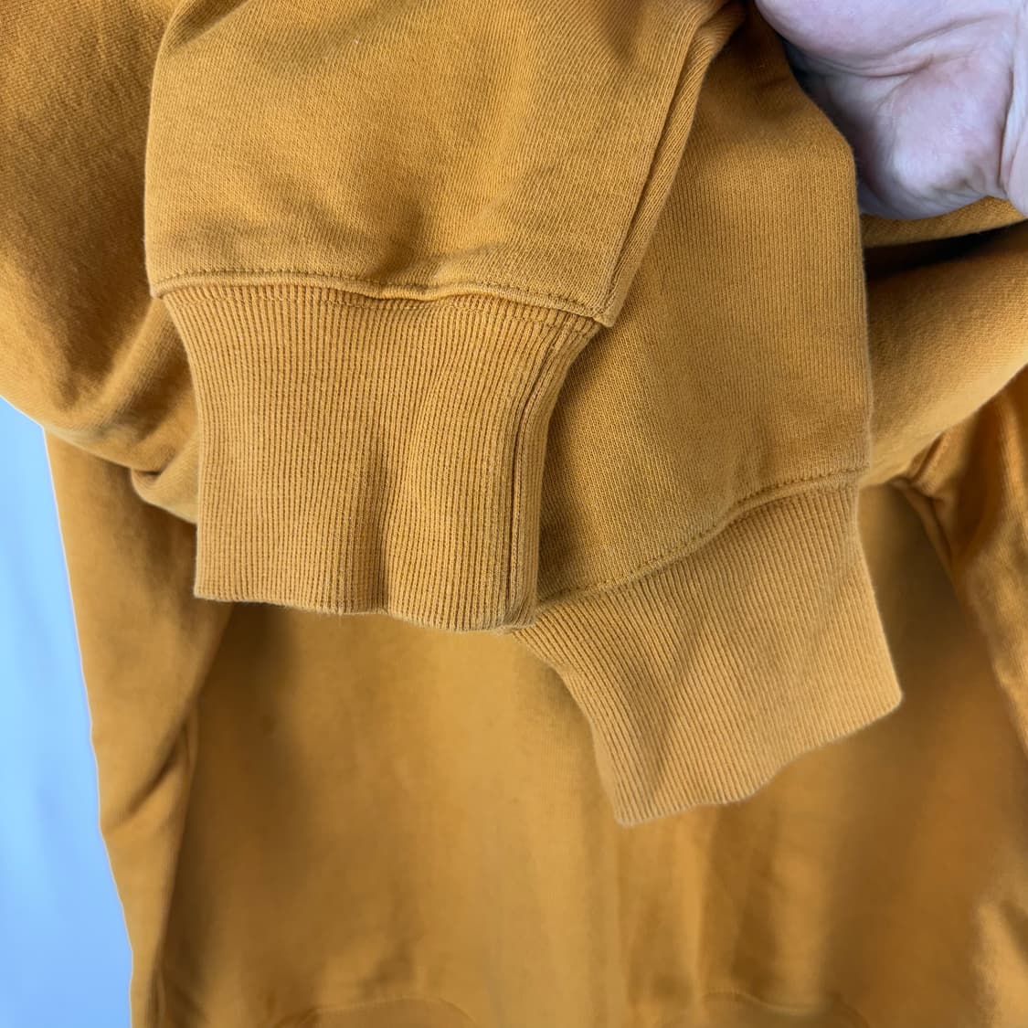 L) 유니폼브릿지 포켓 맨투맨 머스타드 상품이미지4