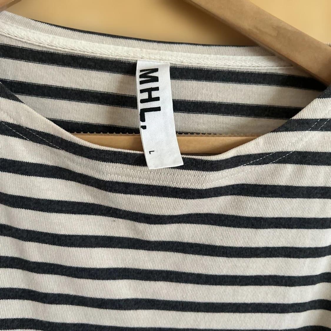MHL / 스트라이프 티셔츠 / L 상품이미지4
