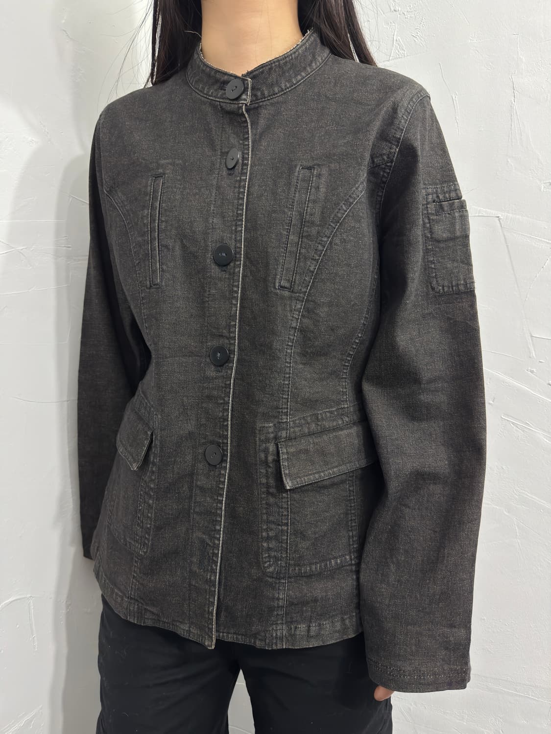 denim button jacket 상품이미지2