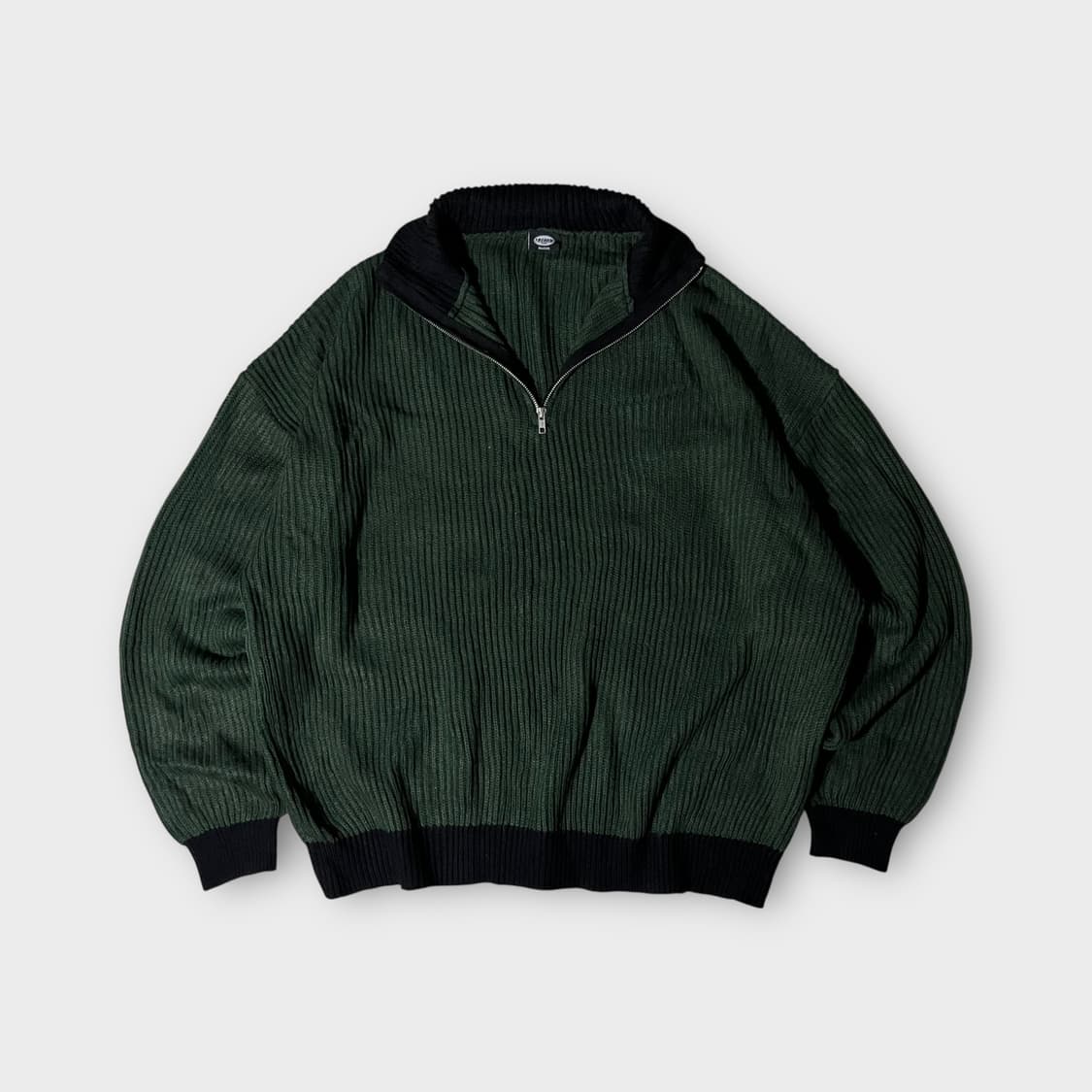 Freak's Store . 프릭스스토어 반집업 오버 니트 상품이미지1