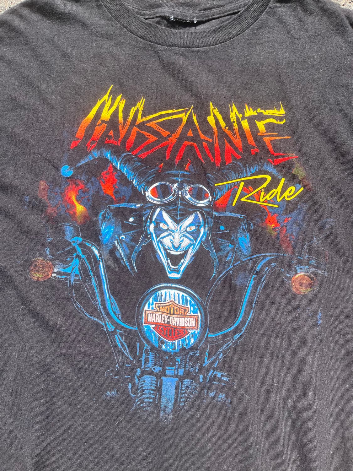3XL) Harley Davidson JOKER T Shirts 상품이미지3