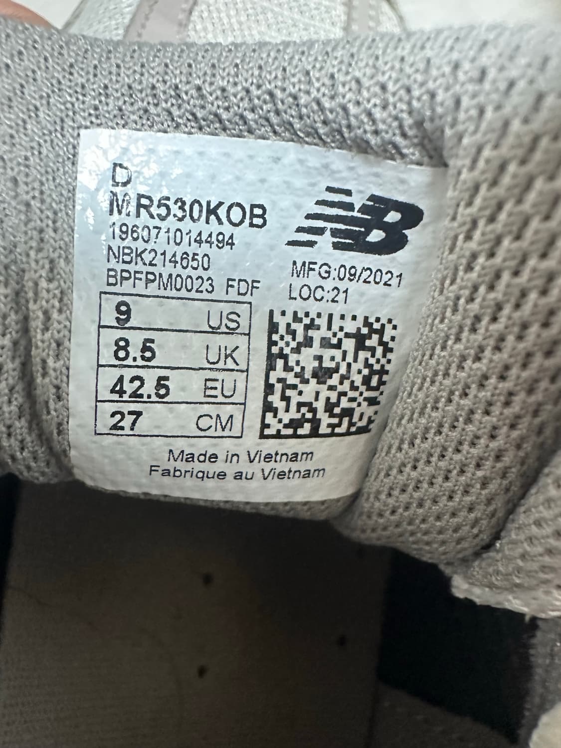 뉴발란스 530 아이보리 상품이미지4