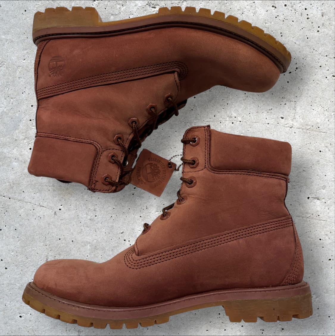 [255] 팀버랜드 우먼 워커 브라운 핑크 부츠 상품이미지2