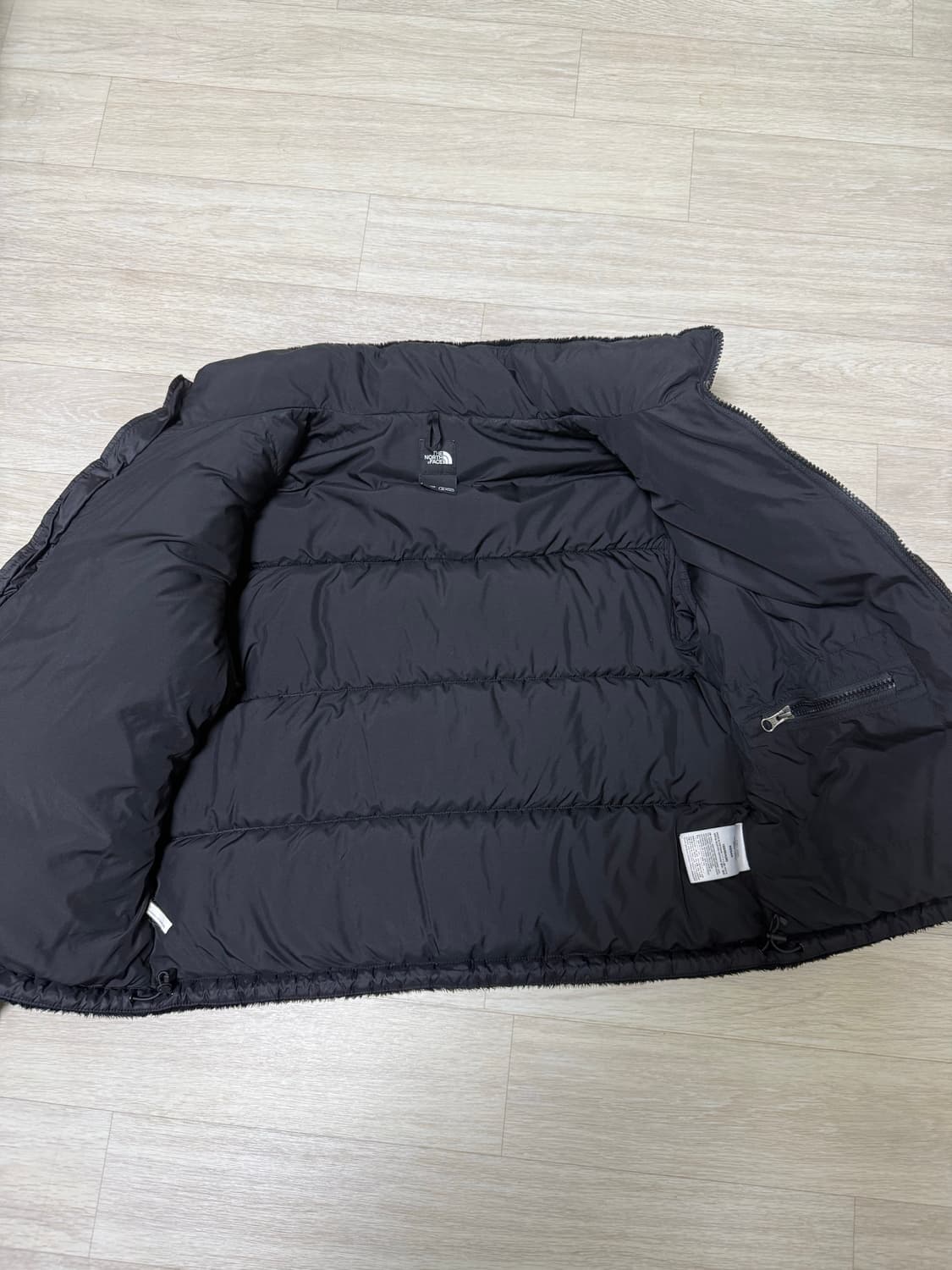 (W)노스페이스 벌사 벨루어 눕시 블랙 자켓 L(US M) 상품이미지3