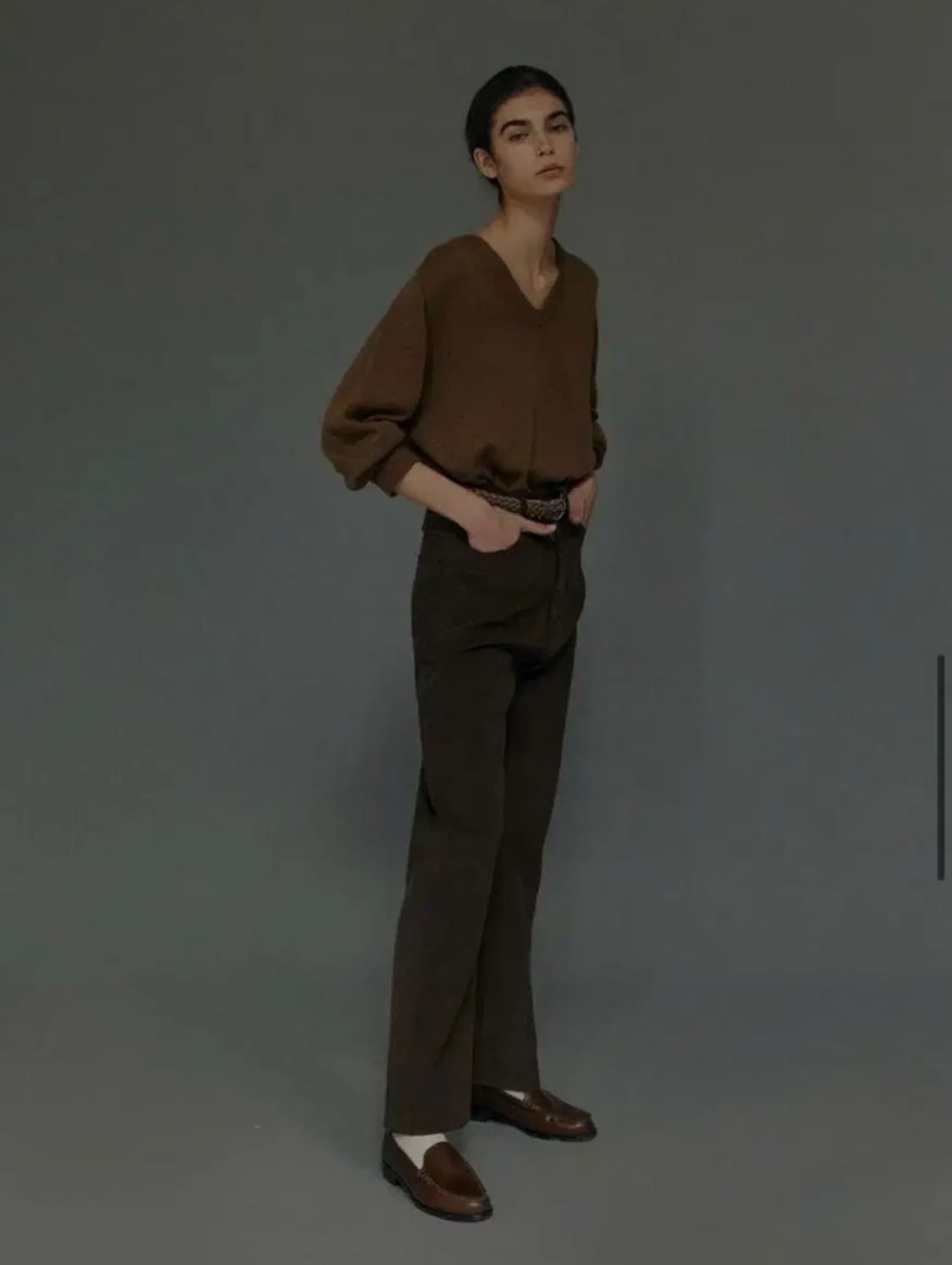 nothing written corduroy 낫띵리튼 로빈 코듀로이 팬츠 상품이미지1