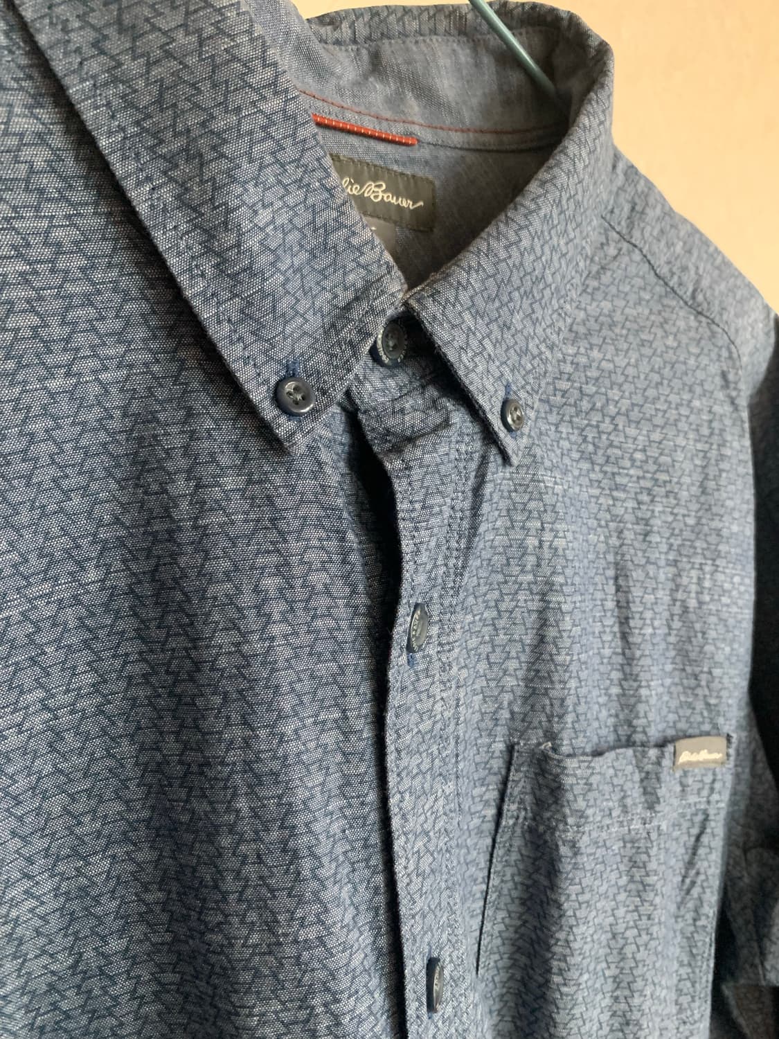 00’s 에디바우어 패턴 셔츠 상품이미지1