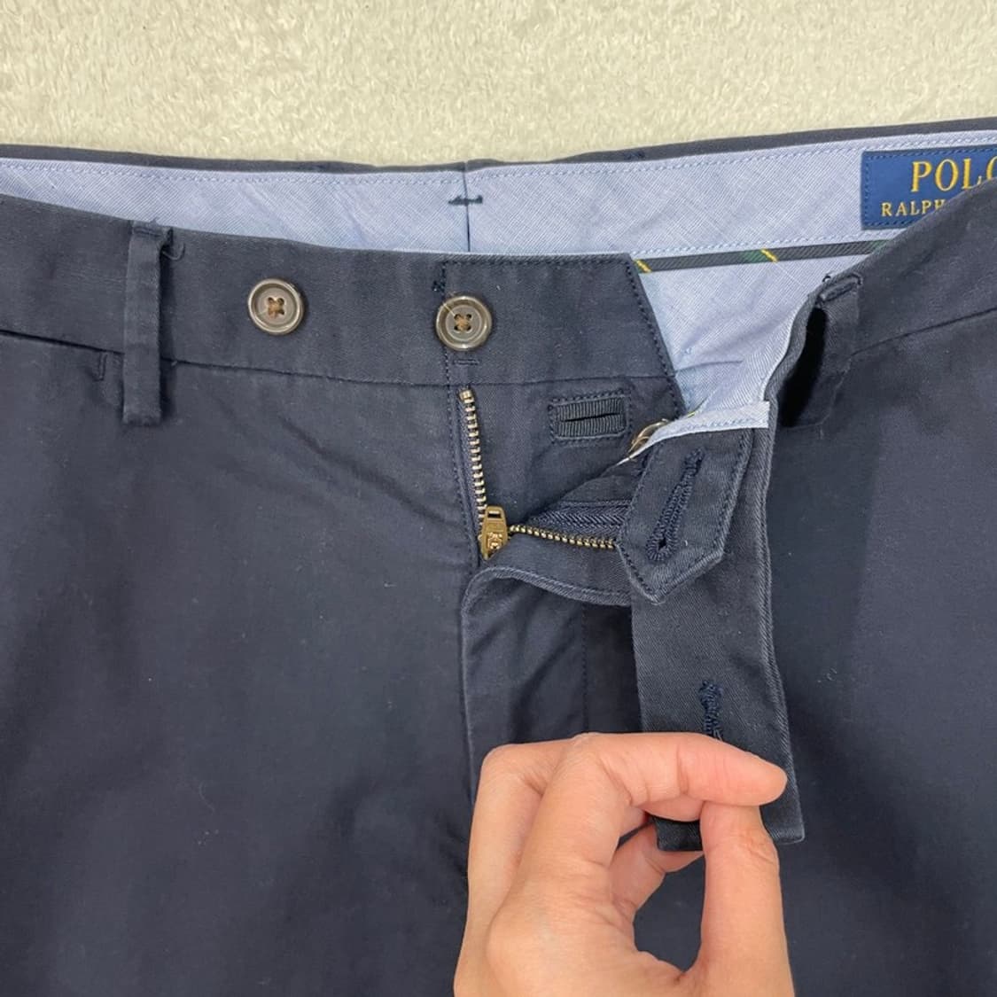POLO BY RALPH LAUREN 네이비 치노 팬츠 31x30 상품이미지3