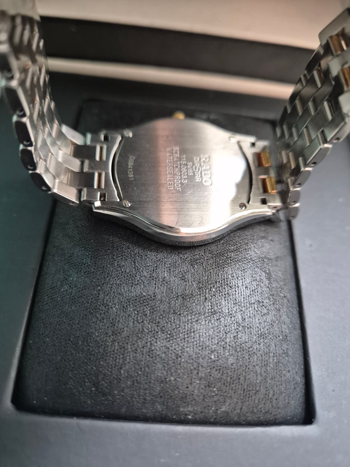 RADO DiaStar 골드 콤비 쿼츠 시계 (풀세트) 상품이미지9