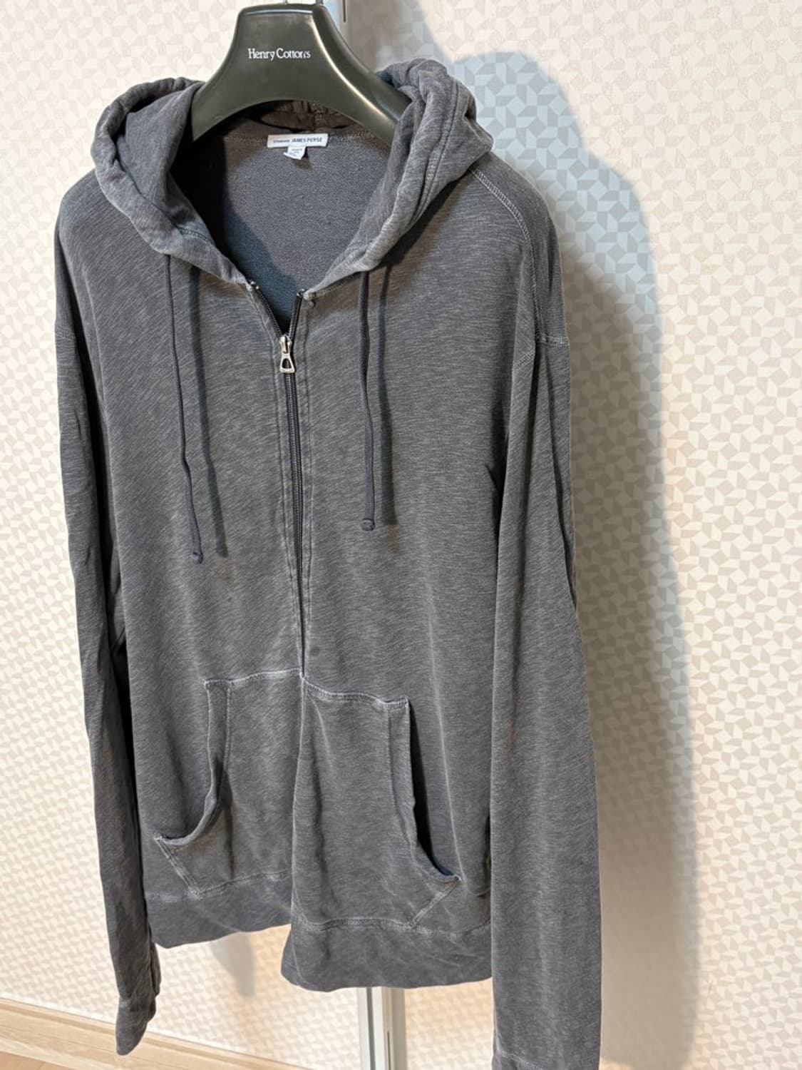 [백화점정품] 제임스 펄스(James Perse) 프렌치 테리 후드 집업 상품이미지3