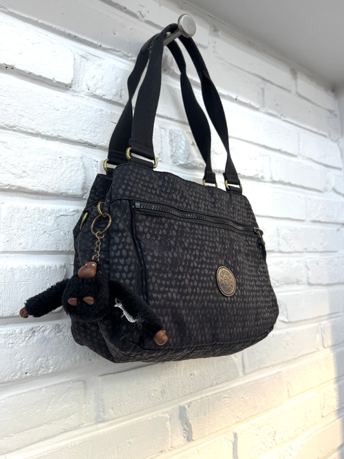 키플링 블랙 파이톤 백 상품이미지4