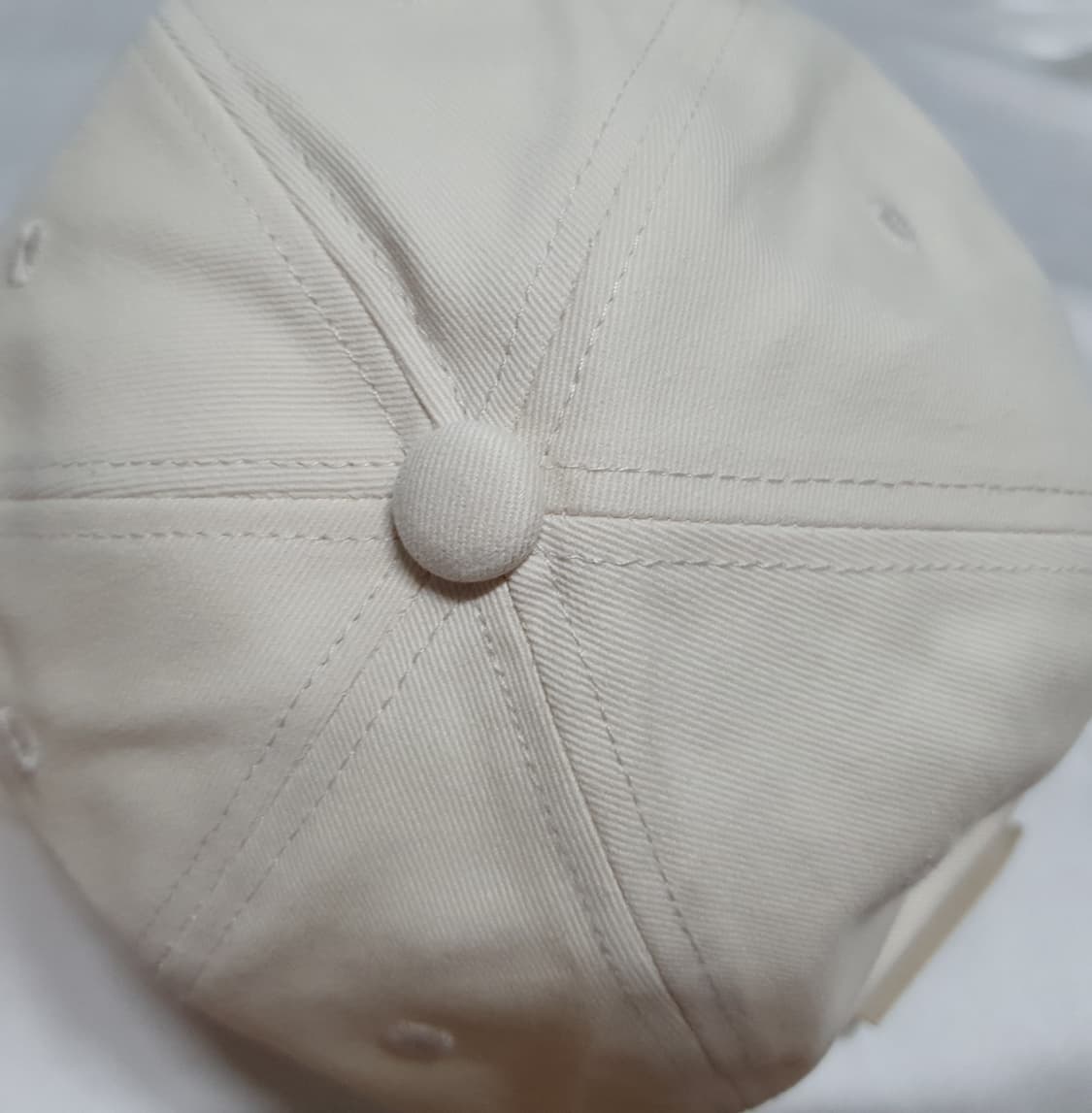 크림베이지 핑크 레터링 프루타 리본 볼캡 모자  상품이미지5