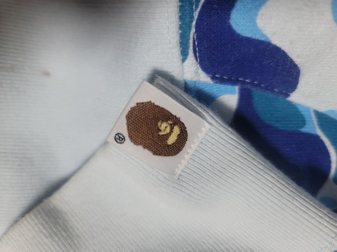 베이프 ABC 카모 샤크 더블후드 라이트 블루 급처ㅜ 상품이미지6