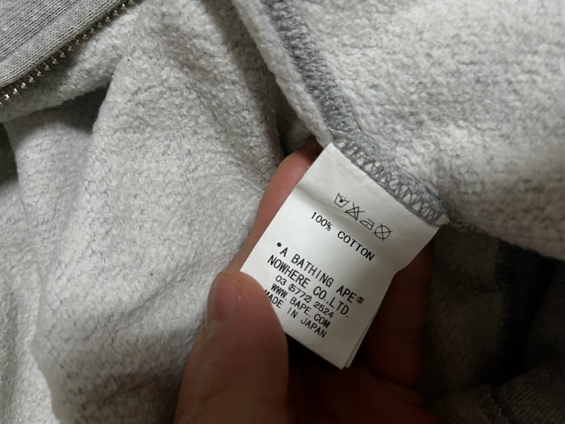 베이프 basa 나사 후드집업 상품이미지8