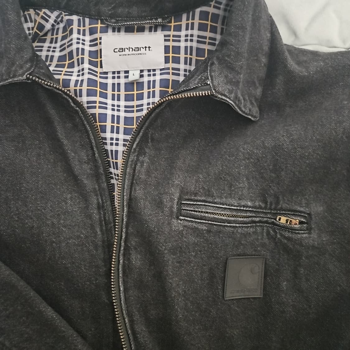칼하트wip 라이더자켓 L 상품이미지3