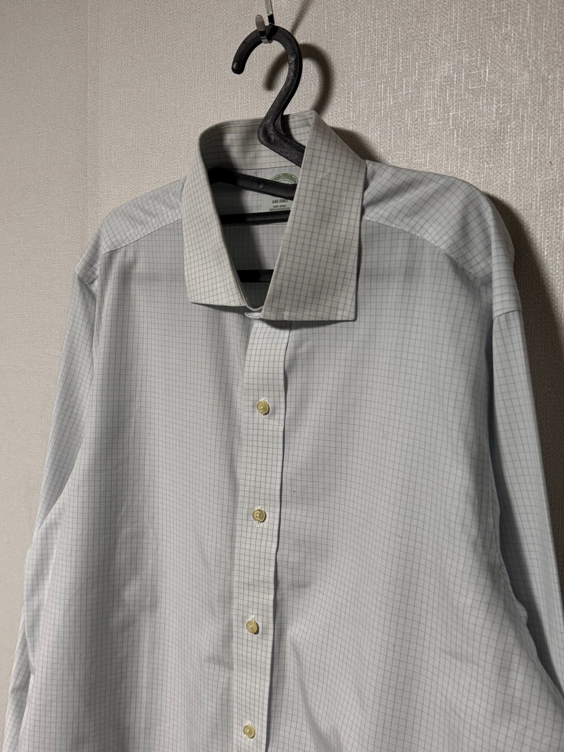 브룩스브라더스 밀라노 체크 셔츠 상품이미지1