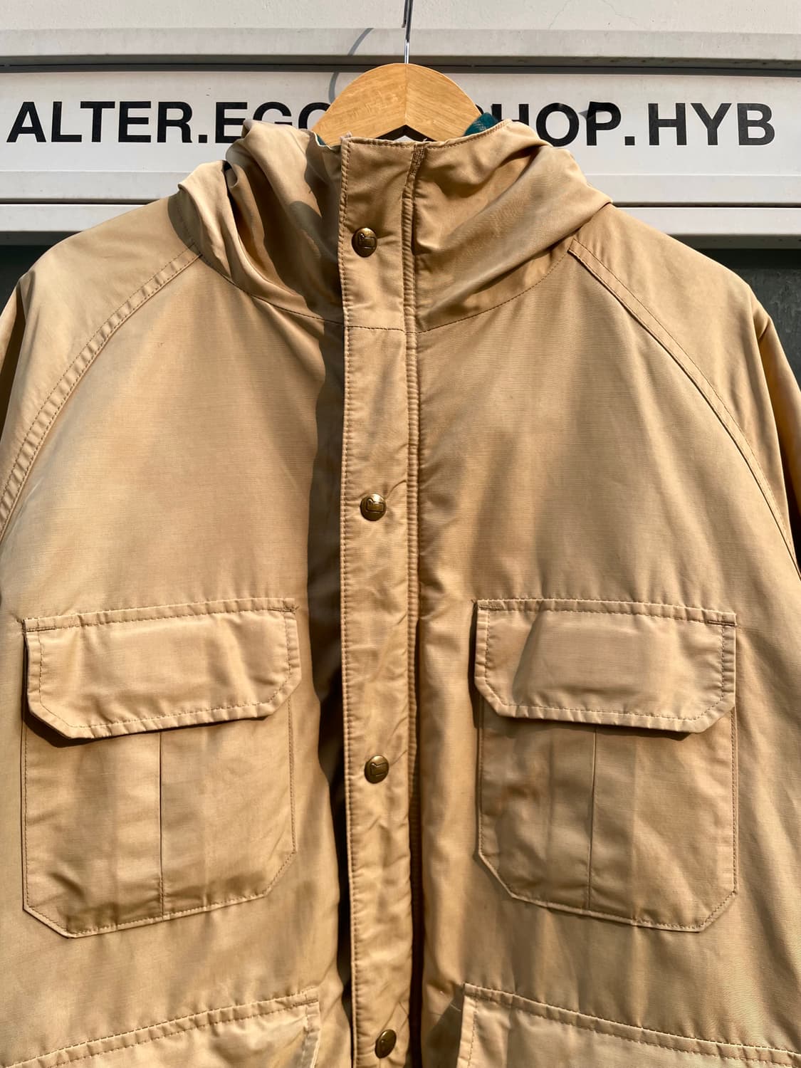 90s Woolrich beige mountain parka 상품이미지2