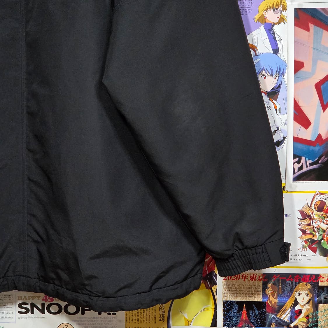 아디다스 올드스쿨 블랙 누빔 점퍼 상품이미지7