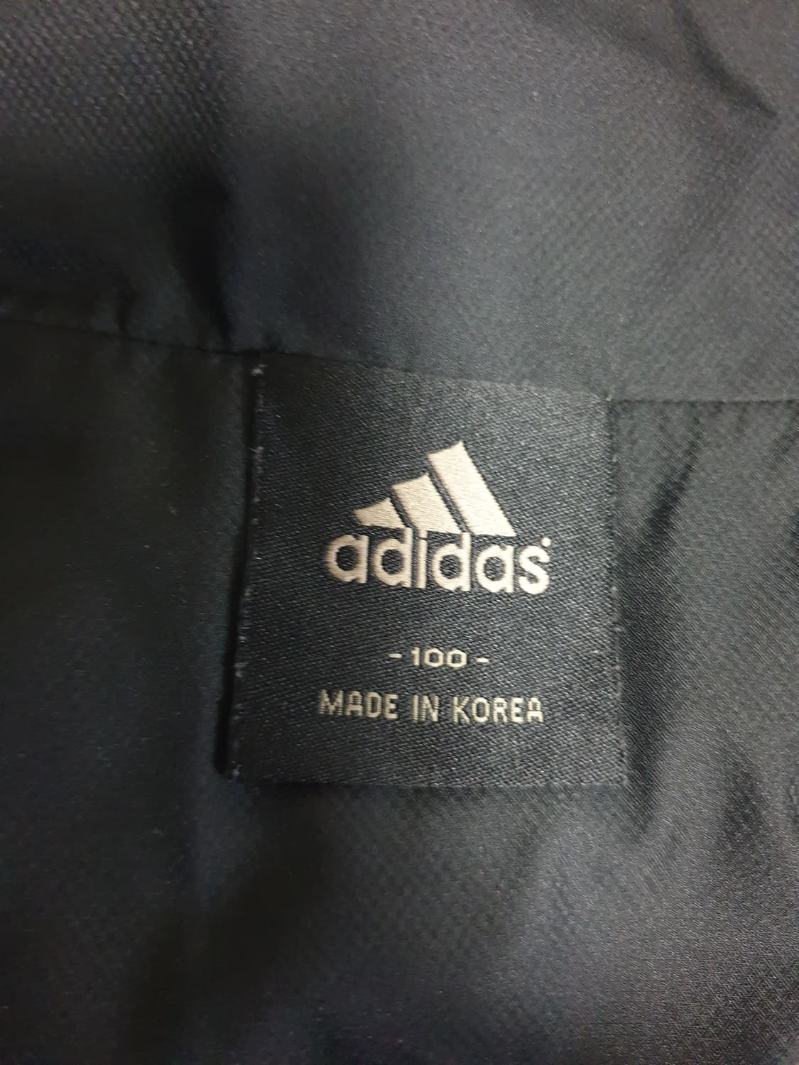 (한양대 백 프린팅) 아디다스 콘디보 트랙탑 집업자켓 블랙 (L) 상품이미지4