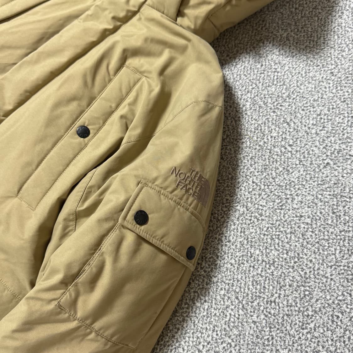 노스페이스 화이트라벨 덕다운 패딩 M 상품이미지7